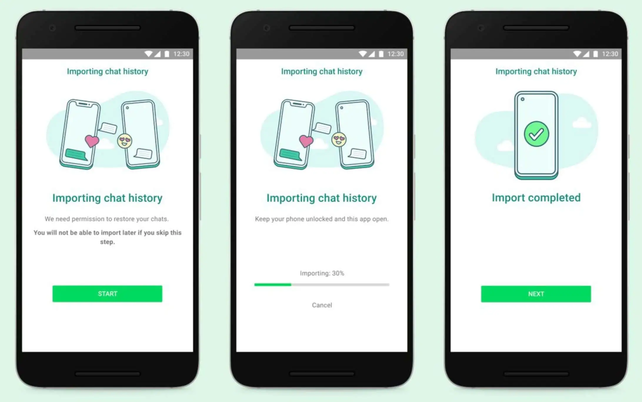 WhatsApp如何传输聊天记录？